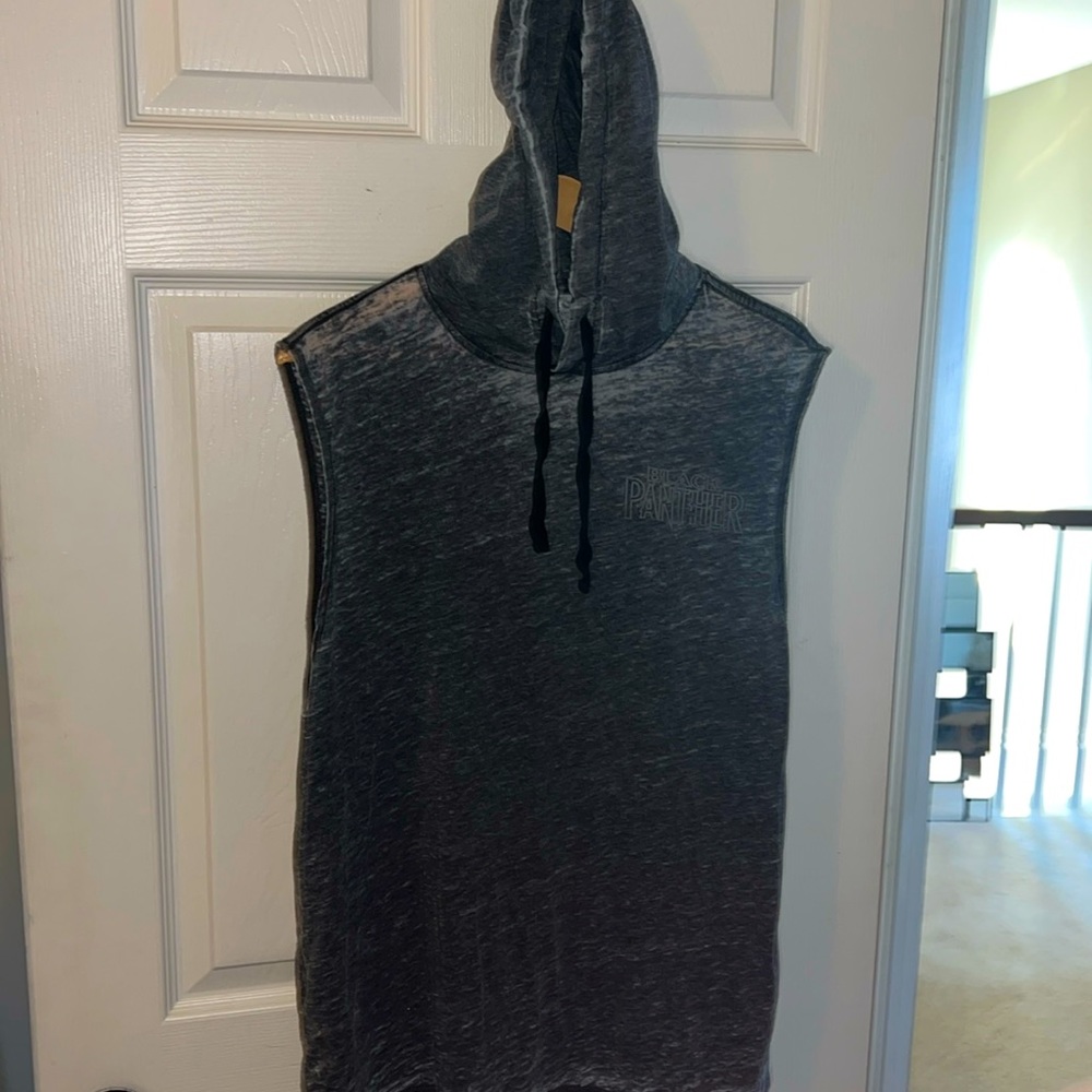 Black Panther sleeveless hoodie